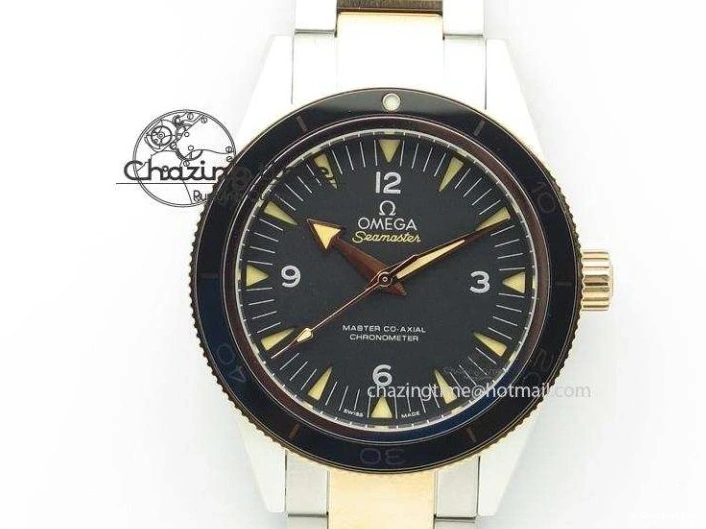 0429 Planet Ocean Master Chrono 45mm SS OM 1:1 Best Edition Black Dial Orange 12 On Rubber Strap A Durable 8169